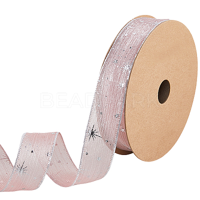 20 Yards Polyester Printed Grosgrain Ribbon OCOR-WH20005-32A-05-1