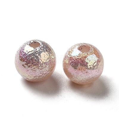 UV Plating Opaque Acrylic Beads OACR-L013-002A-1