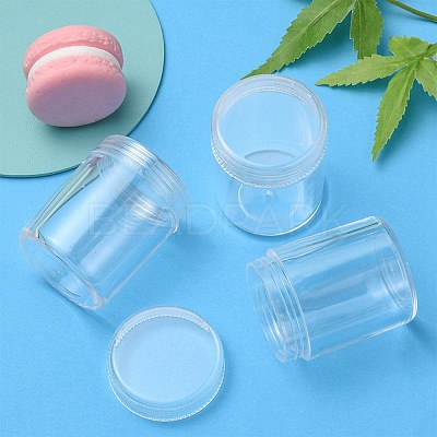Round Plastic Bead Containers CON-YW0001-30-1