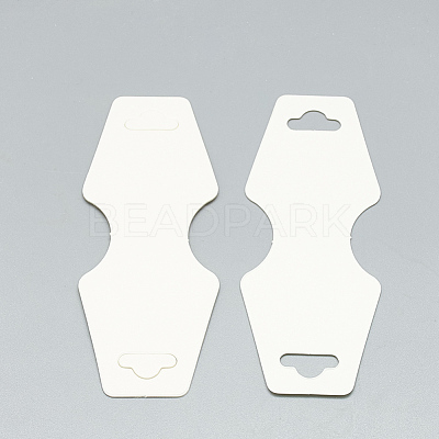 Cardboard Necklace & Bracelet Display Cards X-CDIS-R034-46-1