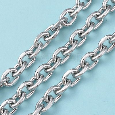 Oval Oxidation Aluminum Cable Chains CHA-K003-01P-1