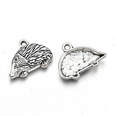 Tibetan Style Alloy Pendants X-TIBE-S323-079AS-RS-1