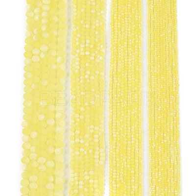 Transparent Glass Beads Strands EGLA-A044-T8mm-MB29-1