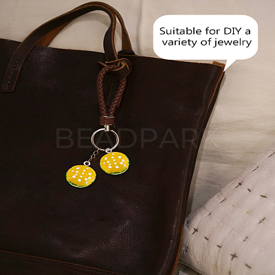 20Pcs Opaque Resin Pendants RESI-LP0001-67-1