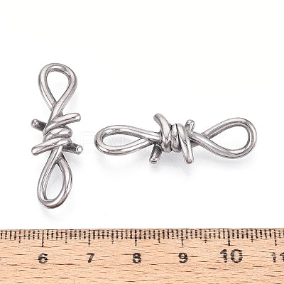 304 Stainless Steel Barbed Wire Links STAS-T072-138P-1