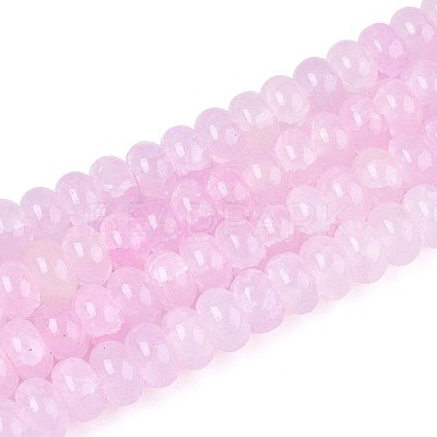 Glass Beads Strands GLAA-N059-5x8mm-14-1