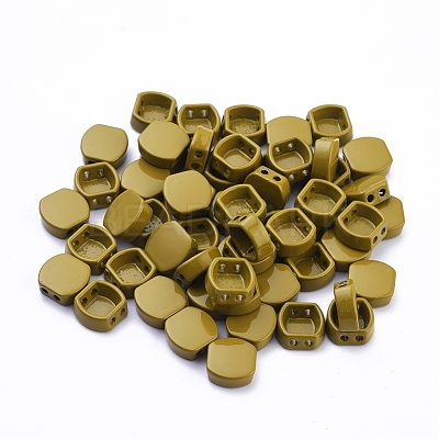 Spray Painted Alloy Multi-Strand Links PALLOY-G268-J-042-1