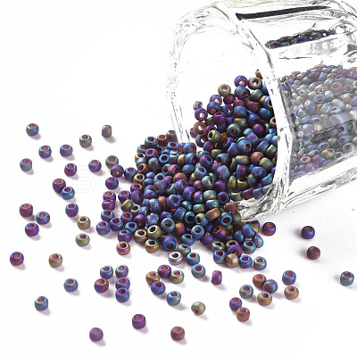 12/0 FGB Grade A Round Glass Seed Beads SEED-Q010-M557-1