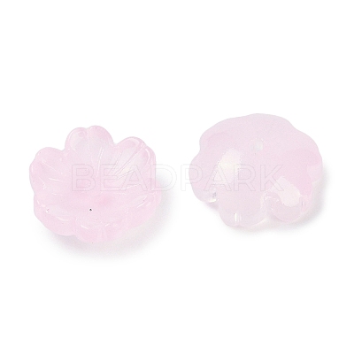 Transparent Spray Paint Glass Beads X1-GLAA-H035-04G-1