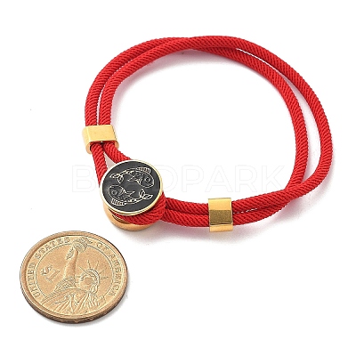Constellation Nylon Cords Multi-strand Bracelets BJEW-U016-01B-01-1