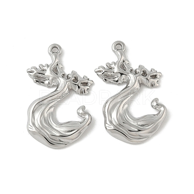 304 Stainless Steel Pendants STAS-D376-10P-1