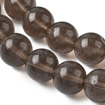 Natural Ice Obsidian Beads Strands G-P590-A01-10mm-01-1