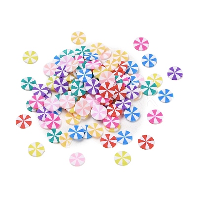 Handmade Polymer Clay Cabochons CLAY-B005-02-1