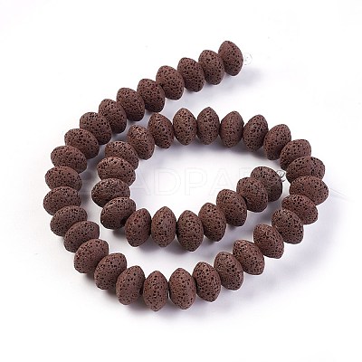 Natural Lava Rock Beads Strands G-I220-17A-07-1