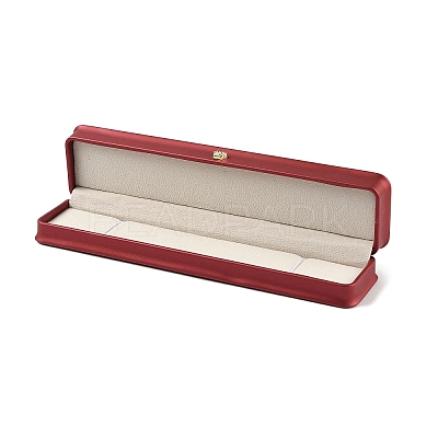 PU Leather Bracelet Necklace Gift Boxes LBOX-L005-H05-1