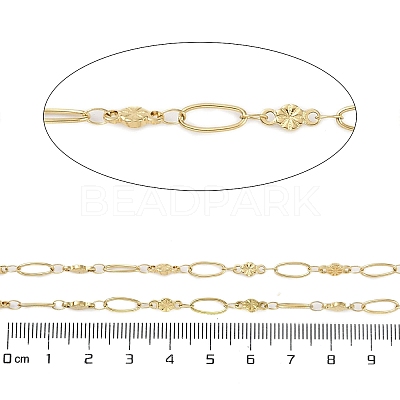 Ion Plating(IP) 304 Stainless Steel Link Chain CHS-H028-07A-G-1