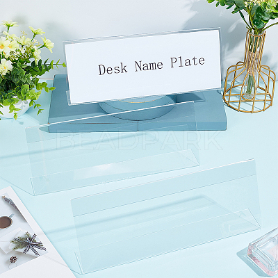 Acrylic Table Sign Holders LS-AJEW-WH0033-14A-1