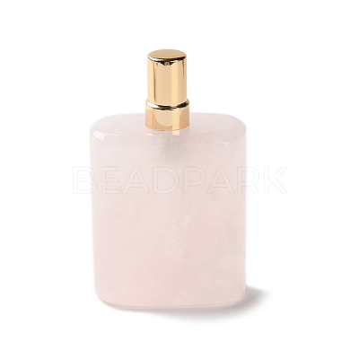 Natural Rose Quartz Perfume Bottle G-B131-04A-01-1