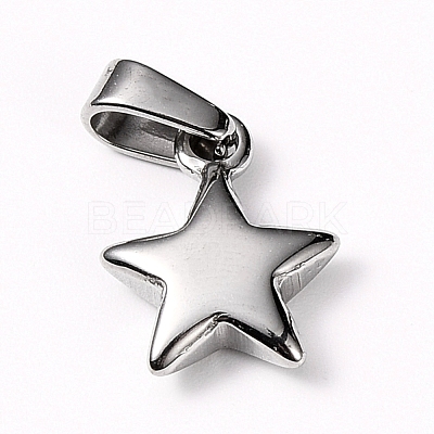 Tarnish Resistant 304 Stainless Steel Charms STAS-I127-067P-1