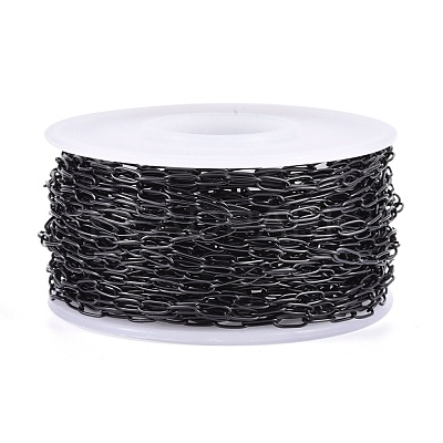304 Stainless Steel Paperclip Chains CHS-F010-01B-B-01-1
