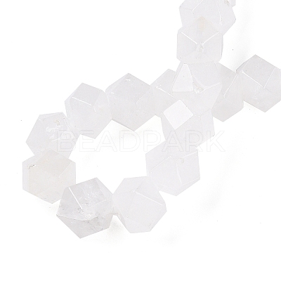 Natural Quartz Crystal Beads Strands G-T138-43-1