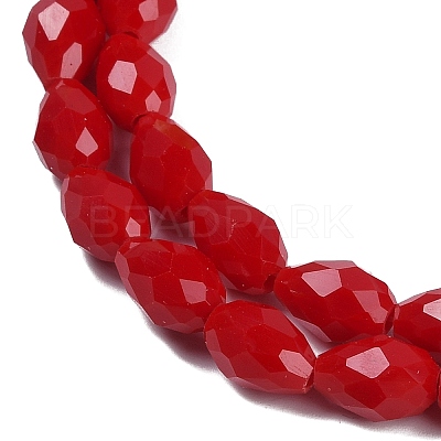 Opaque Solid Color Beads Strands EGLA-N013-P6mm-D07-1