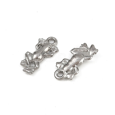 304 Stainless Steel Charms STAS-F317-12P-1