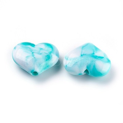 Acrylic Imitation Gemstone Beads MACR-E205-09A-1