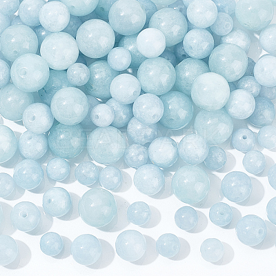 3 Strands 3 Styles Natural Chalcedony Beads Strands G-NB0005-16-1