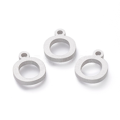 Tarnish Resistant 304 Stainless Steel Pendants STAS-A045-09P-1