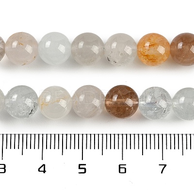 Natural Topaz Beads Strands G-H062-A03-02-1