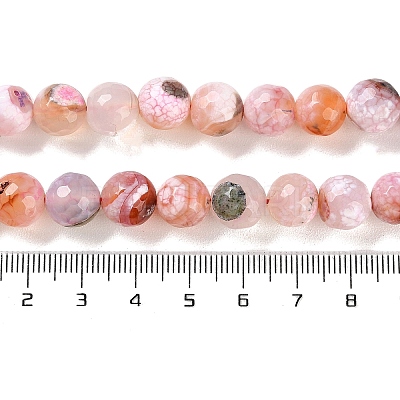 Natural Agate Beads Strands G-M437-C01-01D-1