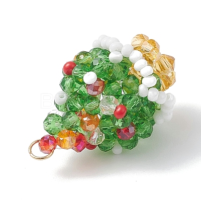 Glass Pendants PALLOY-MZ01038-1