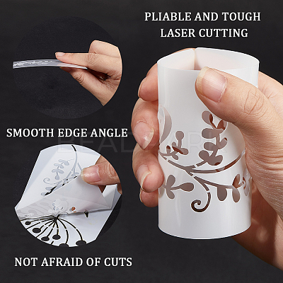 PET Plastic Drawing Painting Stencils Templates DIY-WH0502-62B-1