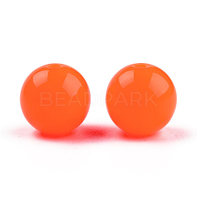 Fluorescent Acrylic Beads LS-MACR-R517-6mm-03-1
