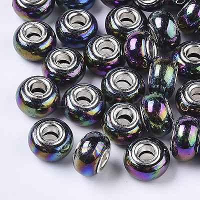 Opaque Resin European Beads X-RPDL-T038-007A-1