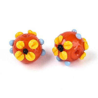 Handmade Lampwork Beads LS-LAMP-ZX003-14-03-1