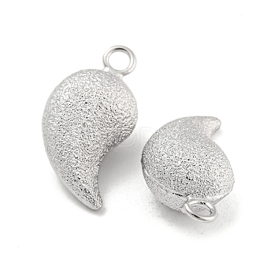 Brass Textured Pendants KK-P258-06P-1