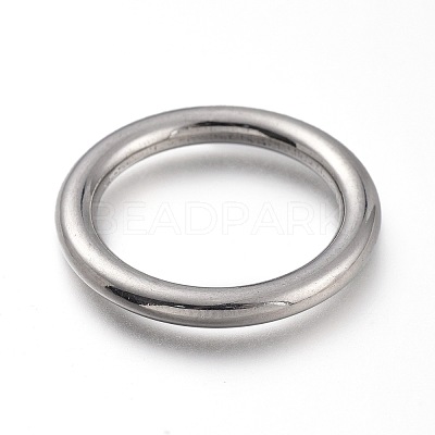 Tarnish Resistant 304 Stainless Steel Linking Rings STAS-H120-10P-B-1