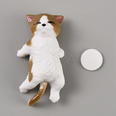 PVC Cat Display Decorations DJEW-WH0063-64H-1