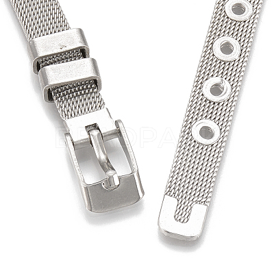 Alloy Rhinestone Snap Cord Bracelet Making BJEW-S136-02-1