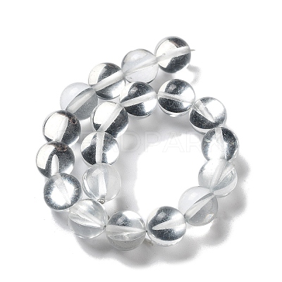 Synthetic Moonstone Beads Strands G-P528-J03-09-1