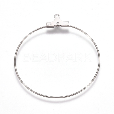 Tarnish Resistant 304 Stainless Steel Wire Pendants STAS-M274-020F-1