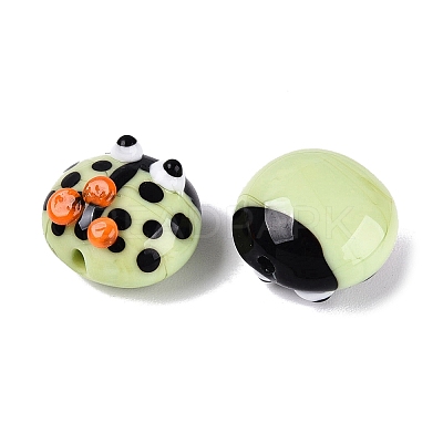 Handmade Bumpy Lampwork Beads LAMP-Q039-15G-1