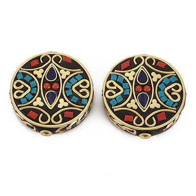 Polymer Clay Handmade Indonesia Beads IPDL-S054-012-1