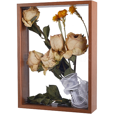 Rectangle Wood Photo Frame Stand AJEW-WH20003-11A-1