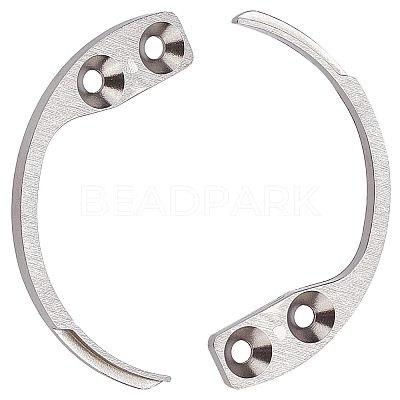 201 Stainless Steel Handheld Detacher Hook Key FIND-WH0038-78P-1