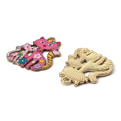 Alloy Enamel Pendants FIND-I064-03G-03-1