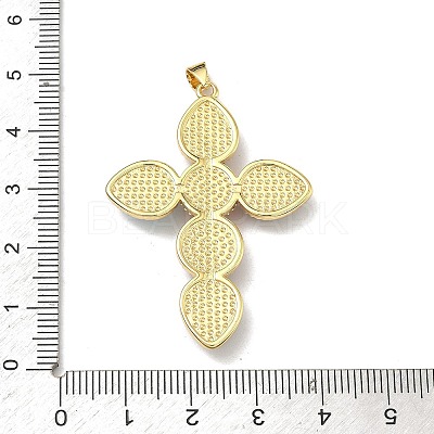 Brass Resin Pendants KK-A293-25G-01-1