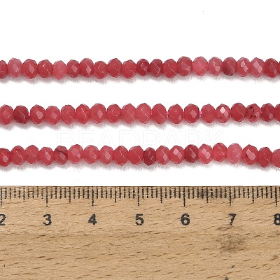 Dyed Natural White Jade Beads Strands GG-CBAF9EE-A05-3x4mm-1